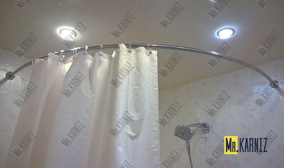 Карниз для ванны Radomir Алари 168х120 Усиленный 25 мм MrKARNIZ фото 12