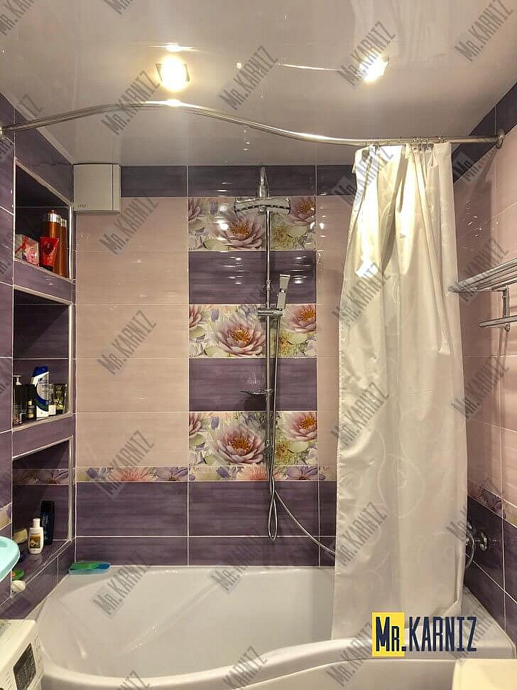 Карниз для ванны 1 MarKa Convey Передний борт 150х75 Усиленный 20 мм MrKARNIZ фото 4