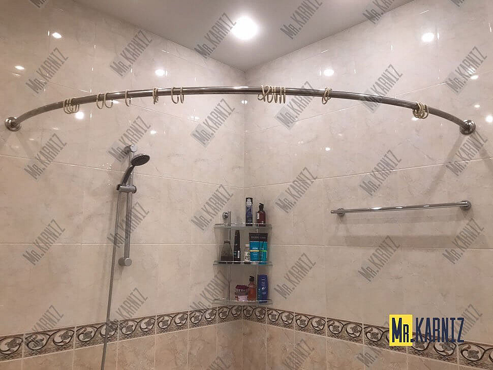 Карниз для ванны Akrilan Laguna del Medio 160х160 Усиленный 25 мм MrKARNIZ фото 3