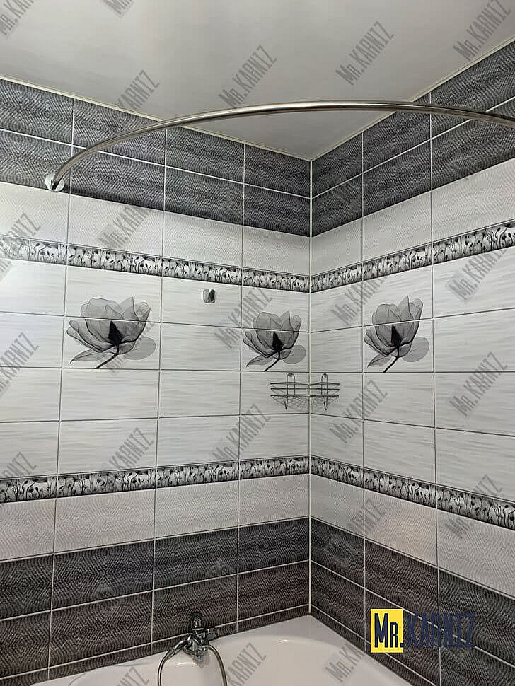 Карниз для ванны Akrilan Laguna del Medio 160х160 Усиленный 25 мм MrKARNIZ фото 10