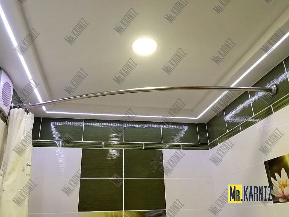 Карниз для ванны 1 MarKa Gracia Передний борт 150х94 Усиленный 25 мм MrKARNIZ фото 6