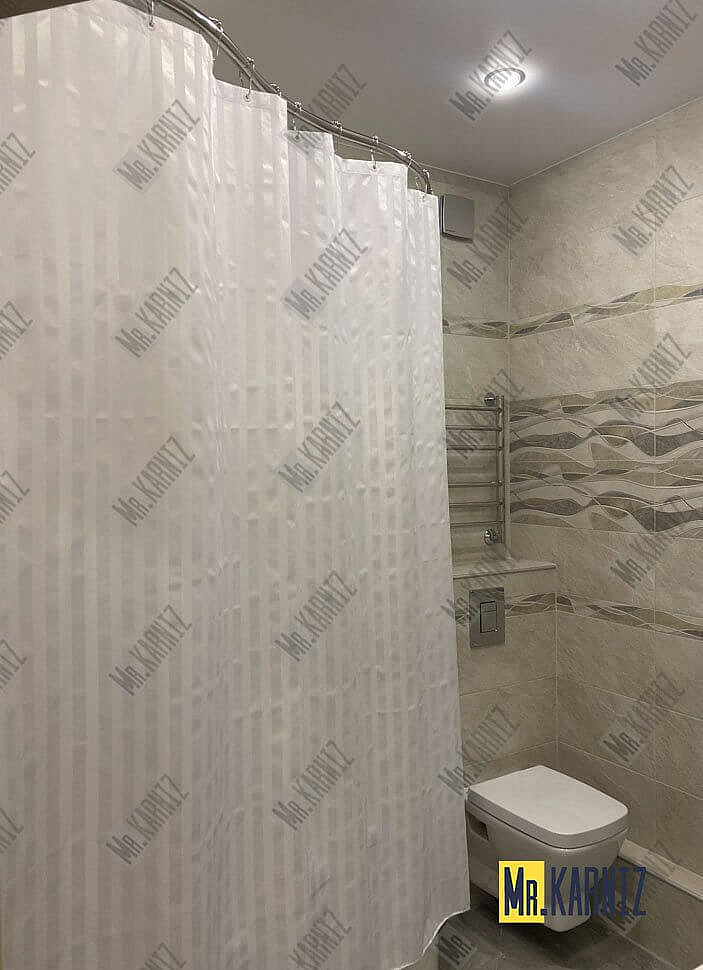 Карниз для ванны Bellrado Марго 168х120 Усиленный 25 мм MrKARNIZ фото 6