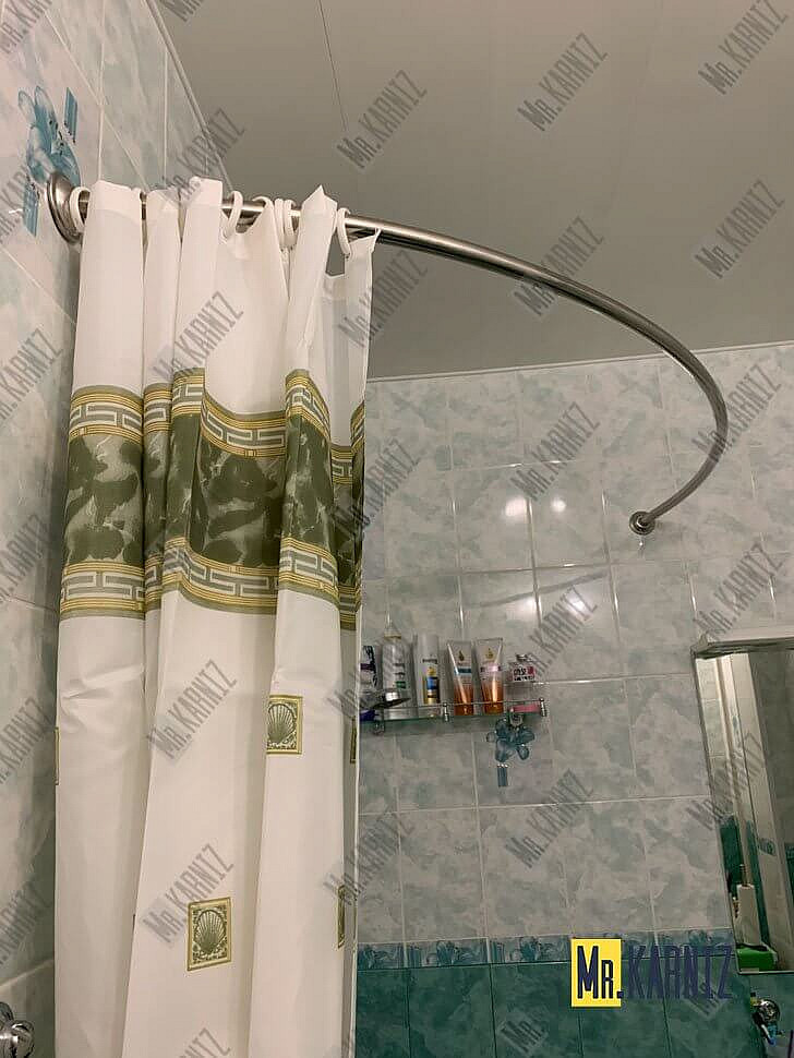 Карниз для ванны Radomir Алари 168х120 Усиленный 25 мм MrKARNIZ фото 4