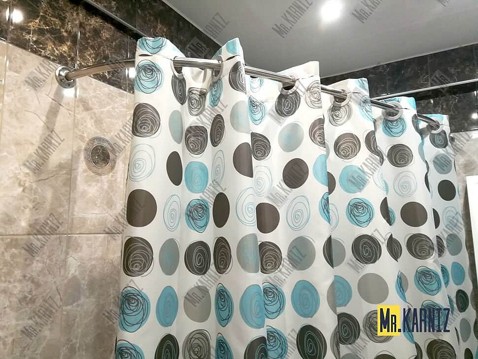 Карниз для ванны Radomir Алари 168х120 Усиленный 25 мм MrKARNIZ фото 6