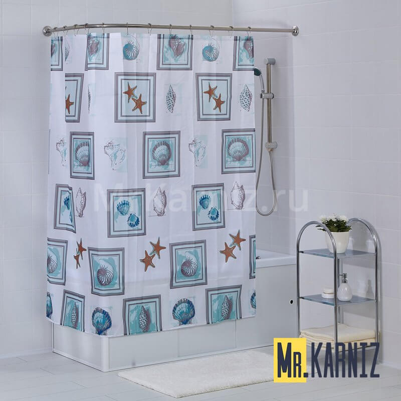 Штора для ванной Sea Photos Штора для ванной Sea Photos