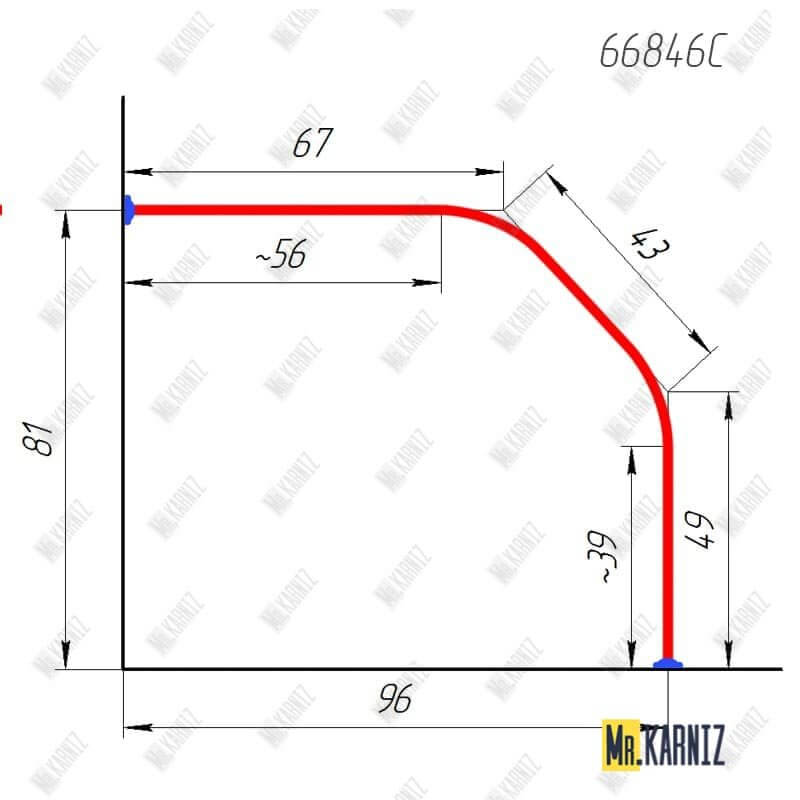 66846C Карниз по чертежу 66846C Карниз по чертежу
