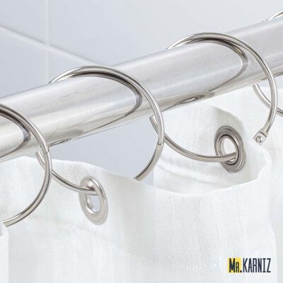 Кольца для штор Rings Chrome 12 шт