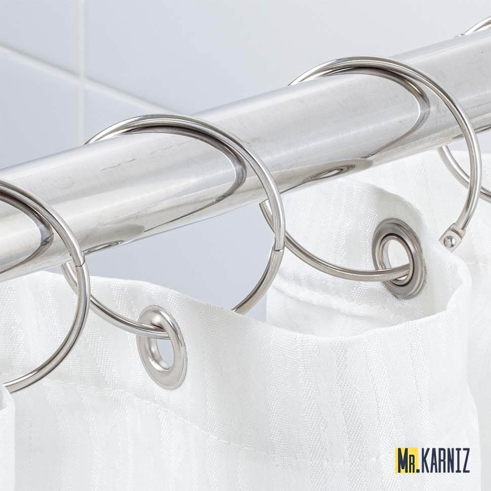 Кольца для штор Rings Chrome 12 шт