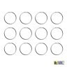 Кольца для штор Rings Chrome 12 шт фото 5